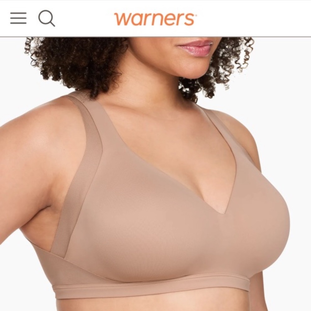 Warner’s No Side Effects Wire Free Bra Extra side Coverage With Back Smoothing